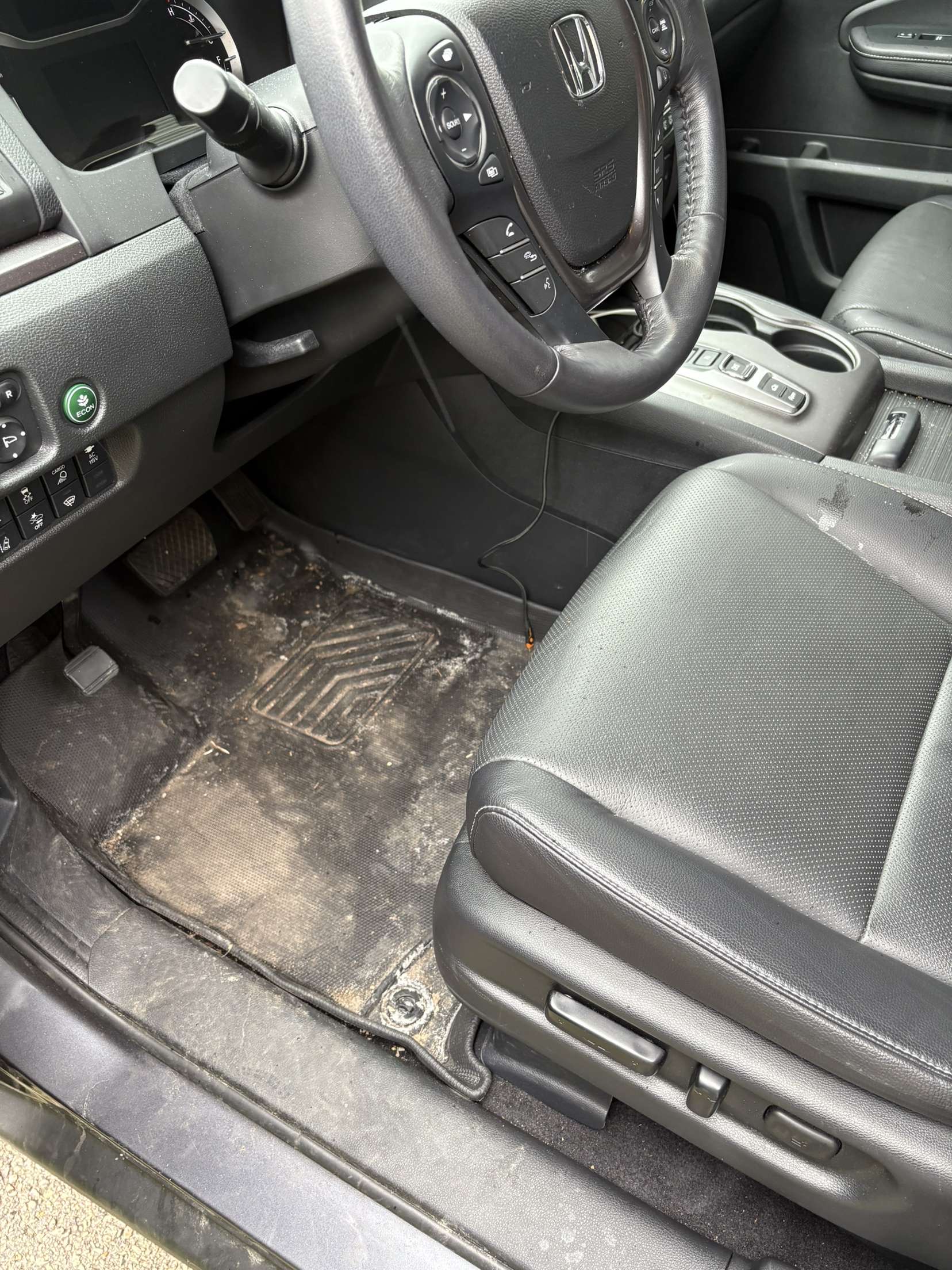 Interior Detailing Before